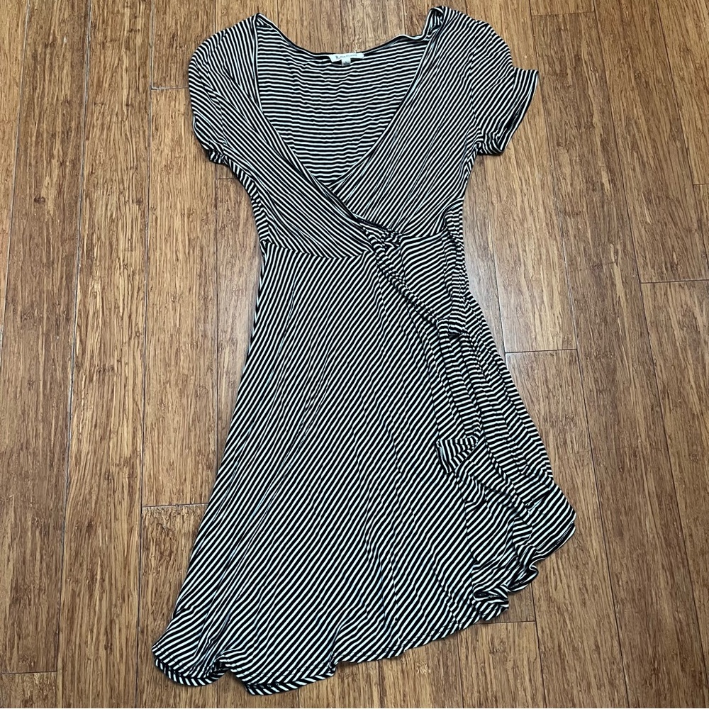 Rolla Coster Black and White Asymmetrical Dress